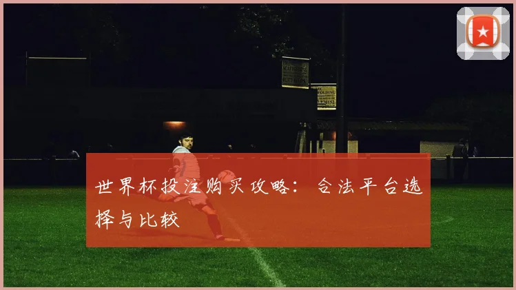 世界杯投注购买攻略:合法平台选择与比较